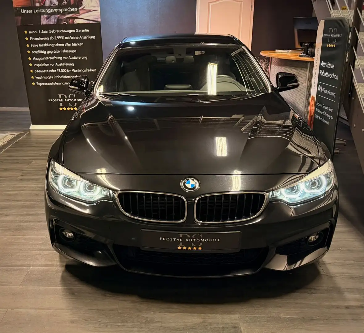 BMW 418 D Aut. GranCoupe M-Paket*LED*Kamera*Facelift* Schwarz - 2