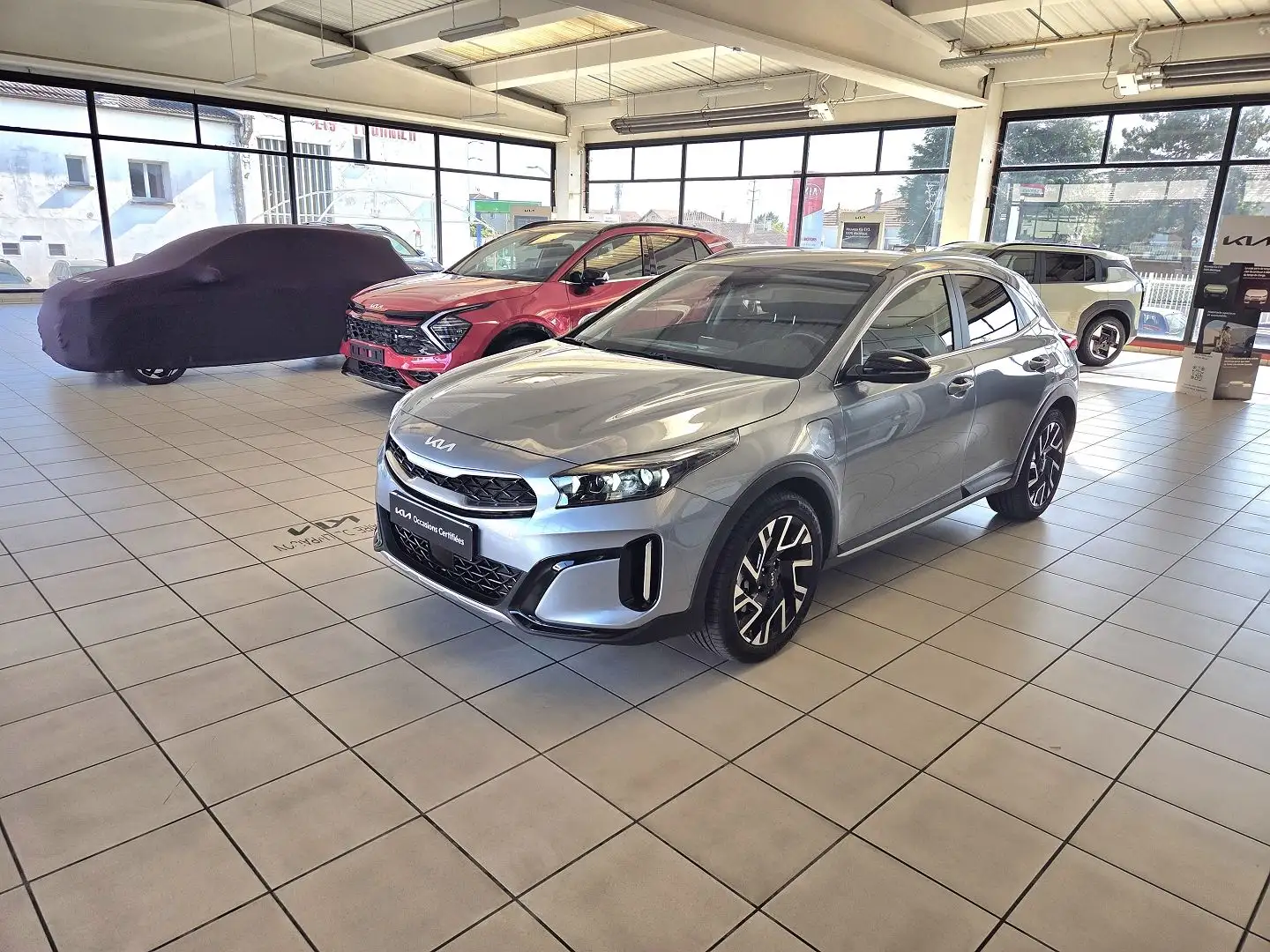 Kia Ceed / cee'd 1.6 GDI 141CH PHEV LOUNGE DCT6 Gris - 1