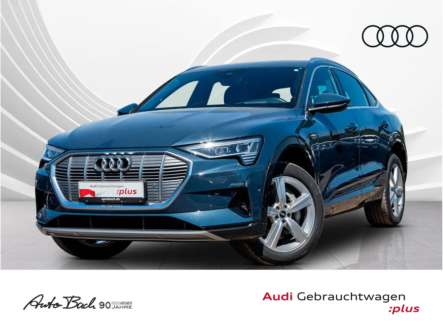 Audi e-tron S line 55 qu. Navi LED HuD virt Blau - 1