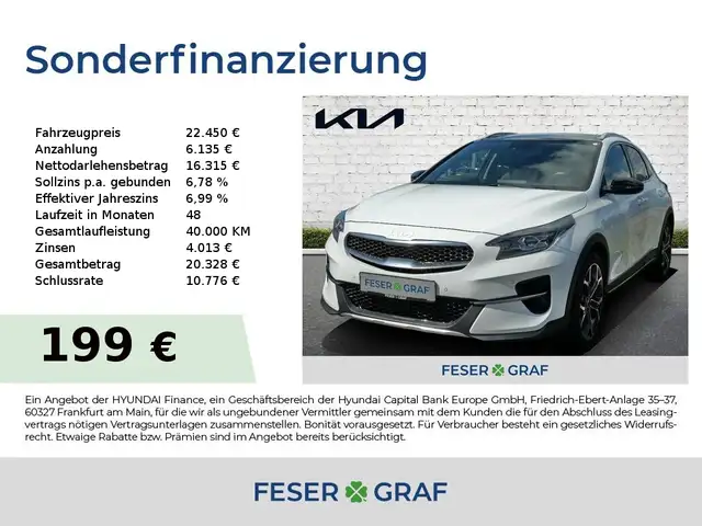 Kia XCeed 1.6T DCT7 PLATINUM GLASDACH SOUND Leder
