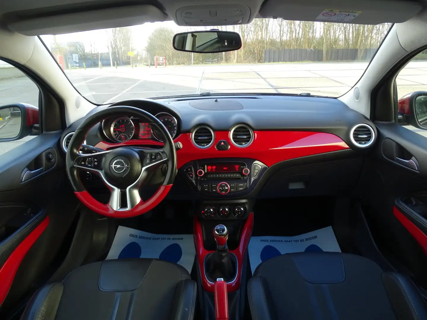 Opel Adam 1.4 Glam - NAP KM STAND - CRUISE / CLIMATE - INCL Fekete - 2