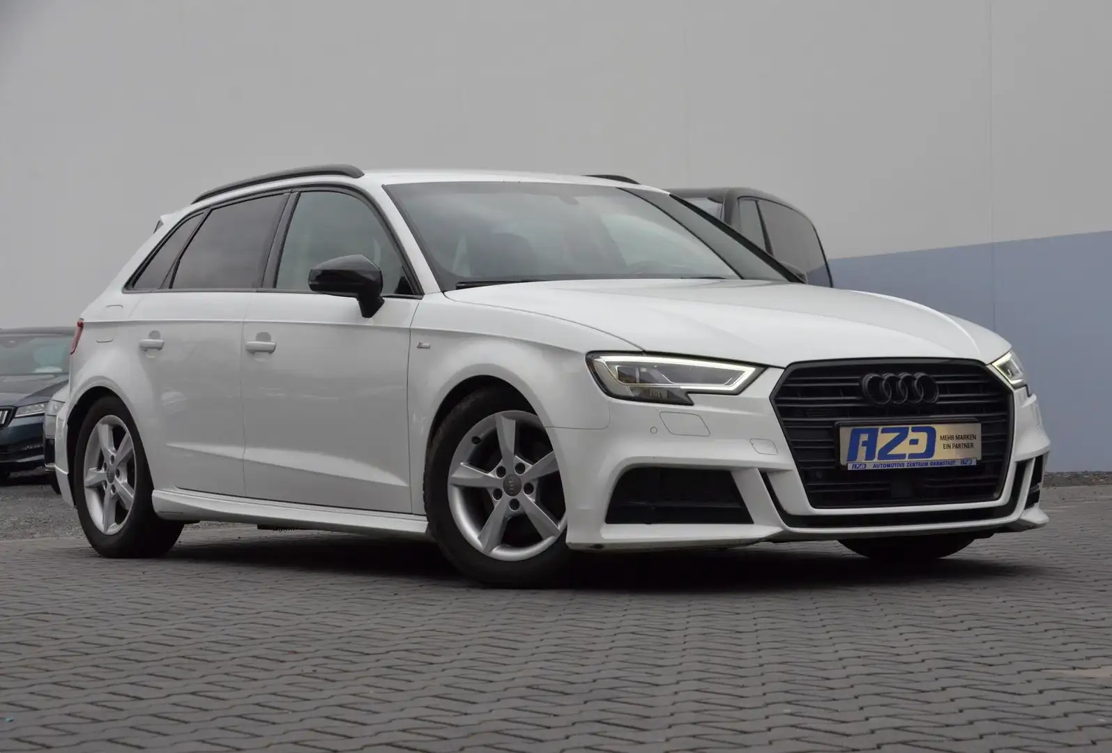 Audi A3 Sportb 2.0 TDI S-LINE S-TRONIC ACC LED Blanc - 2