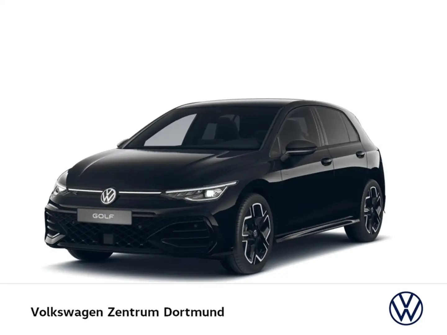 Volkswagen Golf 1.5 R-LINE DSG BLACKSTYLE LED+ AHK Schwarz - 1
