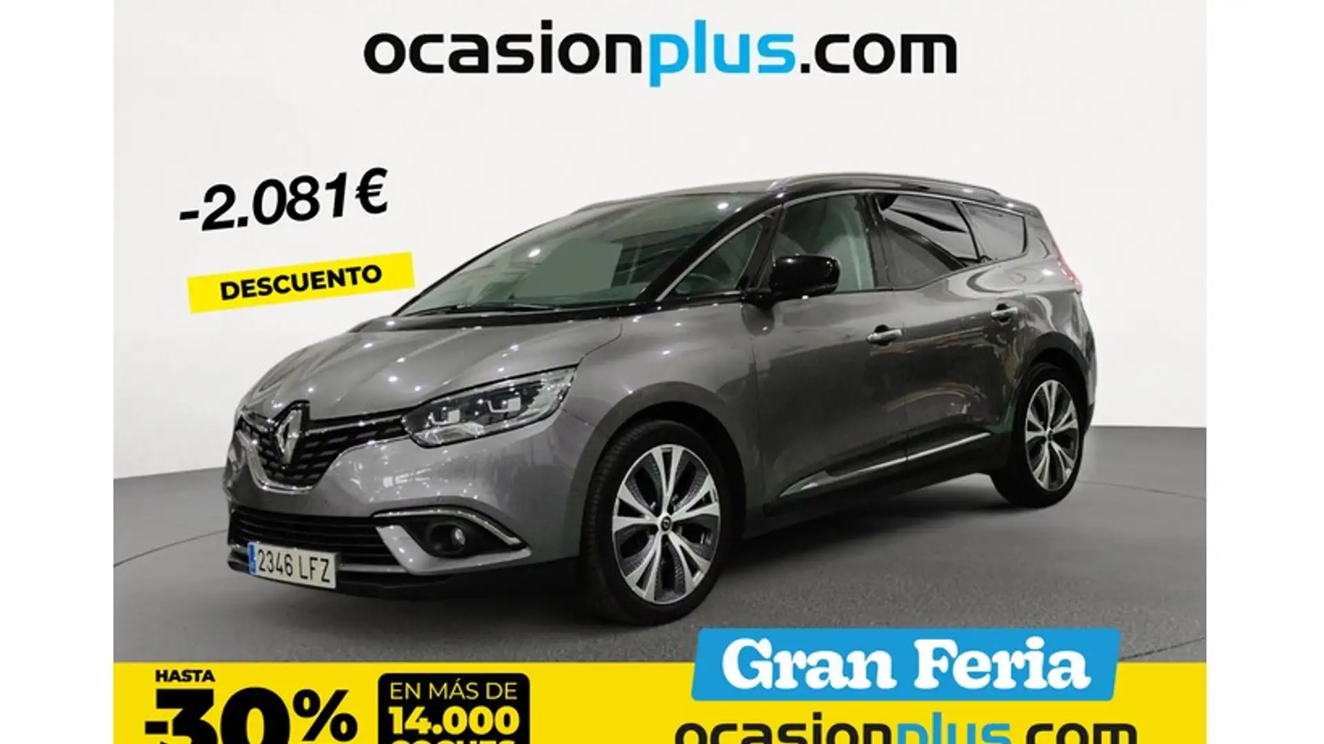 Renault Grand Scenic 1.3 TCe GPF Zen 103kW Gris - 1