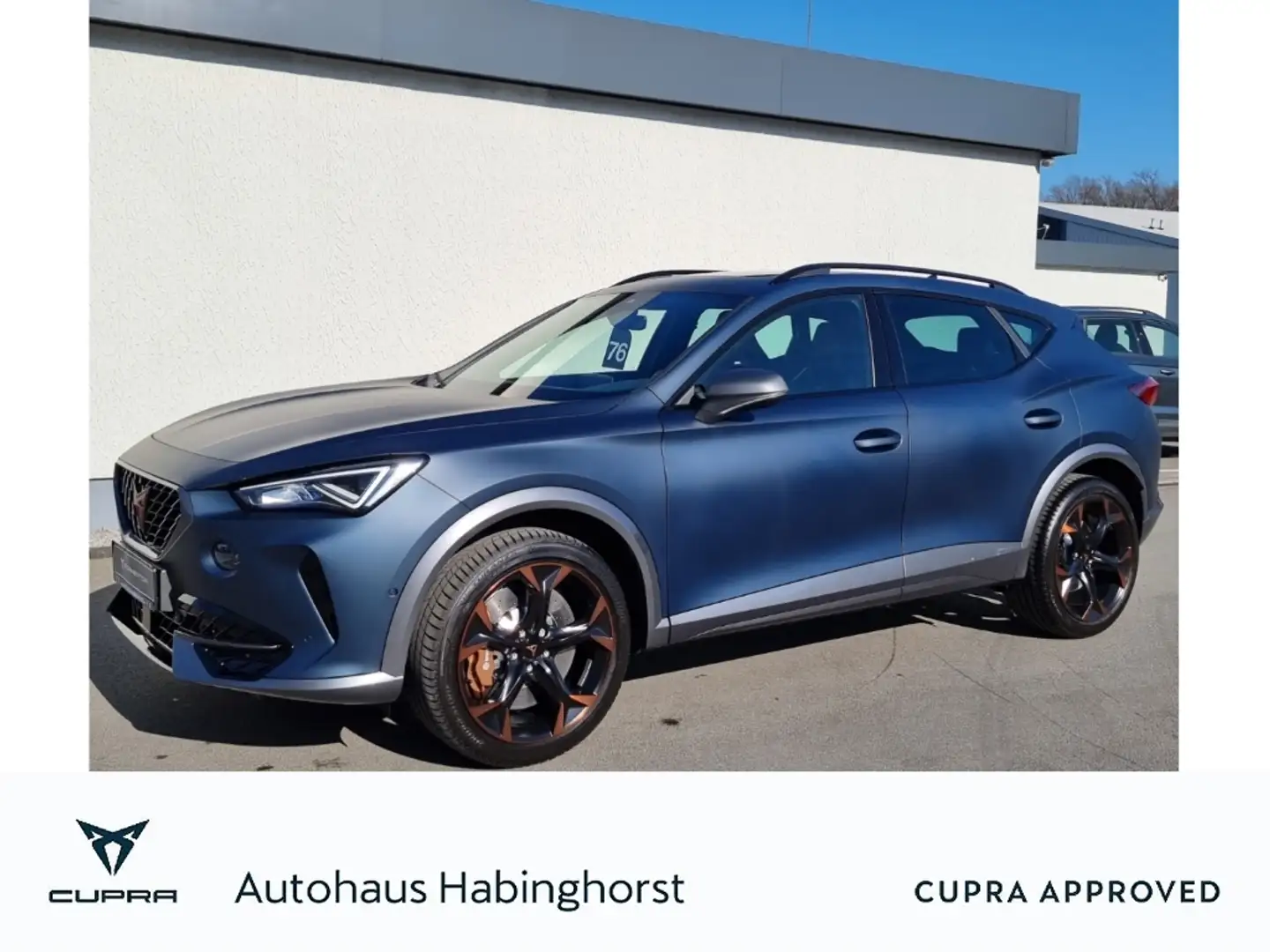 CUPRA Formentor 2.0 TSI DSG 4Drive VZ ACC DCC Pano AHK Navi 19Alu Blau - 1