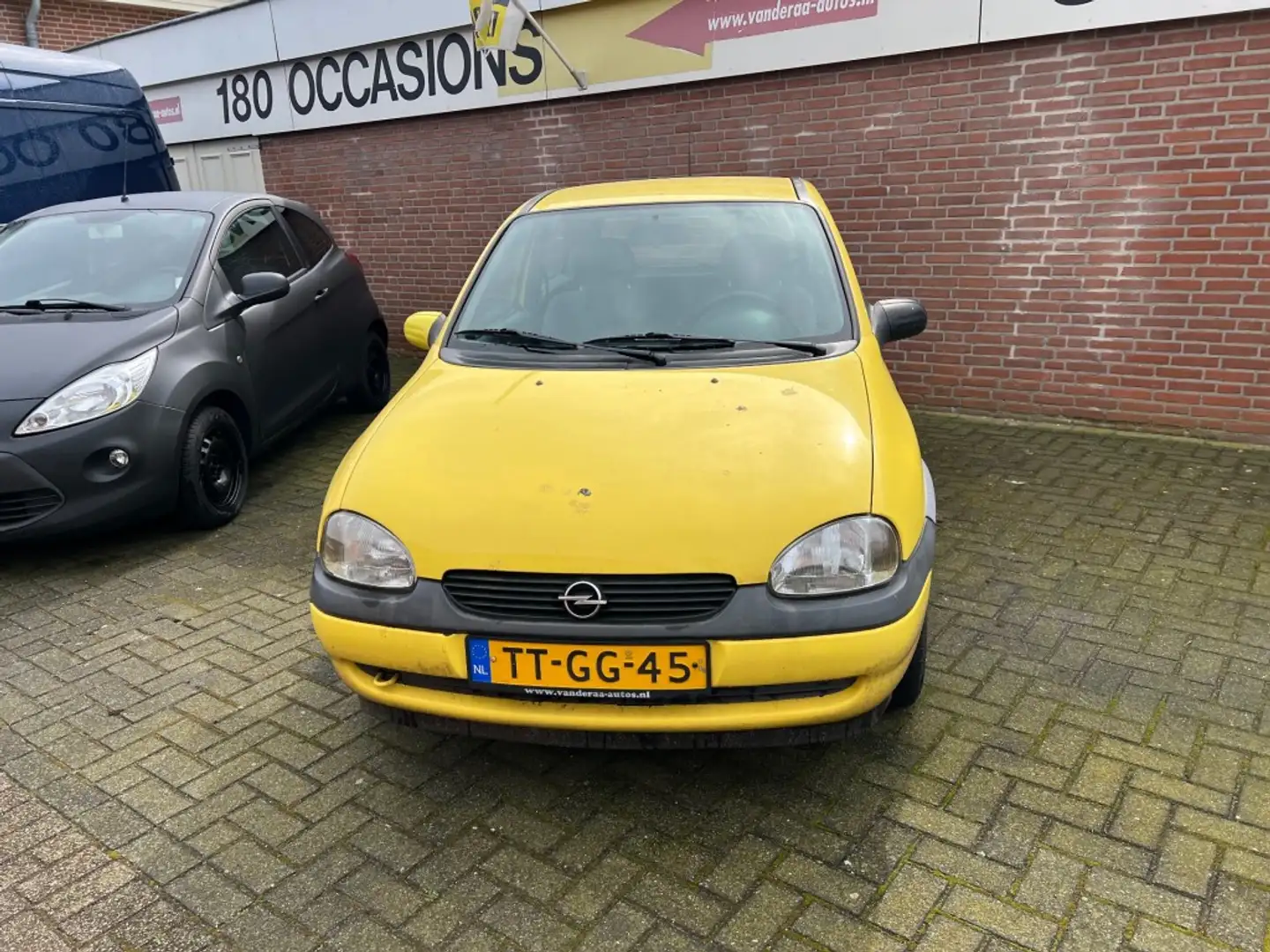 Opel Corsa 1.0I-12V CITY HB 3-Drs YOUNGTIMER!! Lage km-Stand Galben - 2