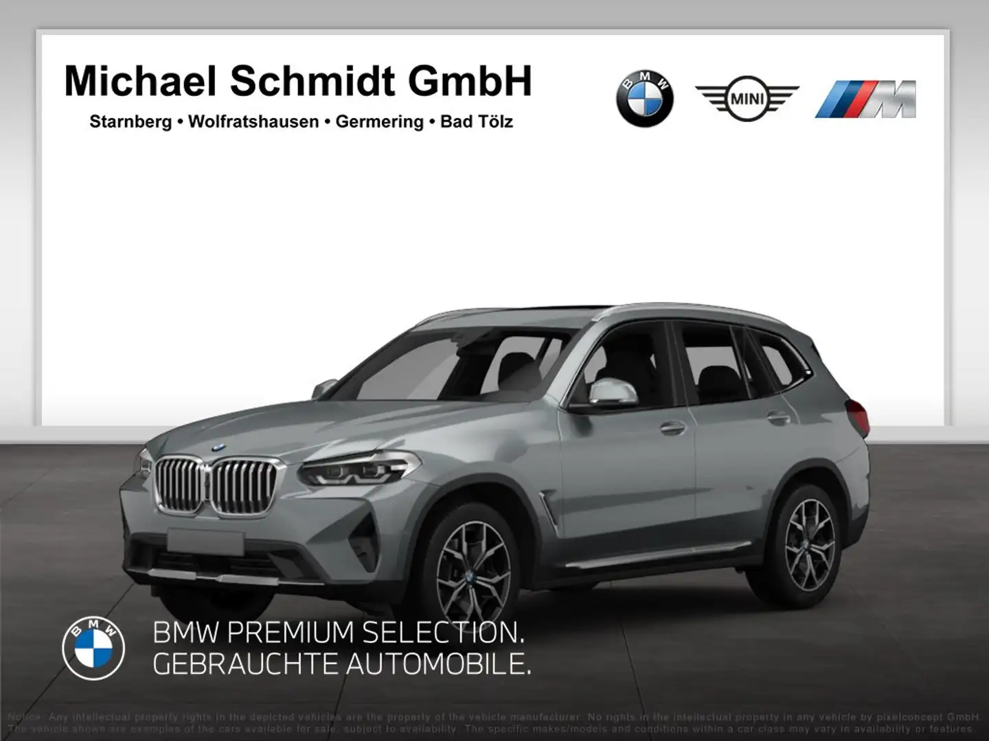 BMW X3 M 40i *21"*LC Prof.*HUD*H/K*DAB*AHK*Standhzg.*Pano*L Grau - 1
