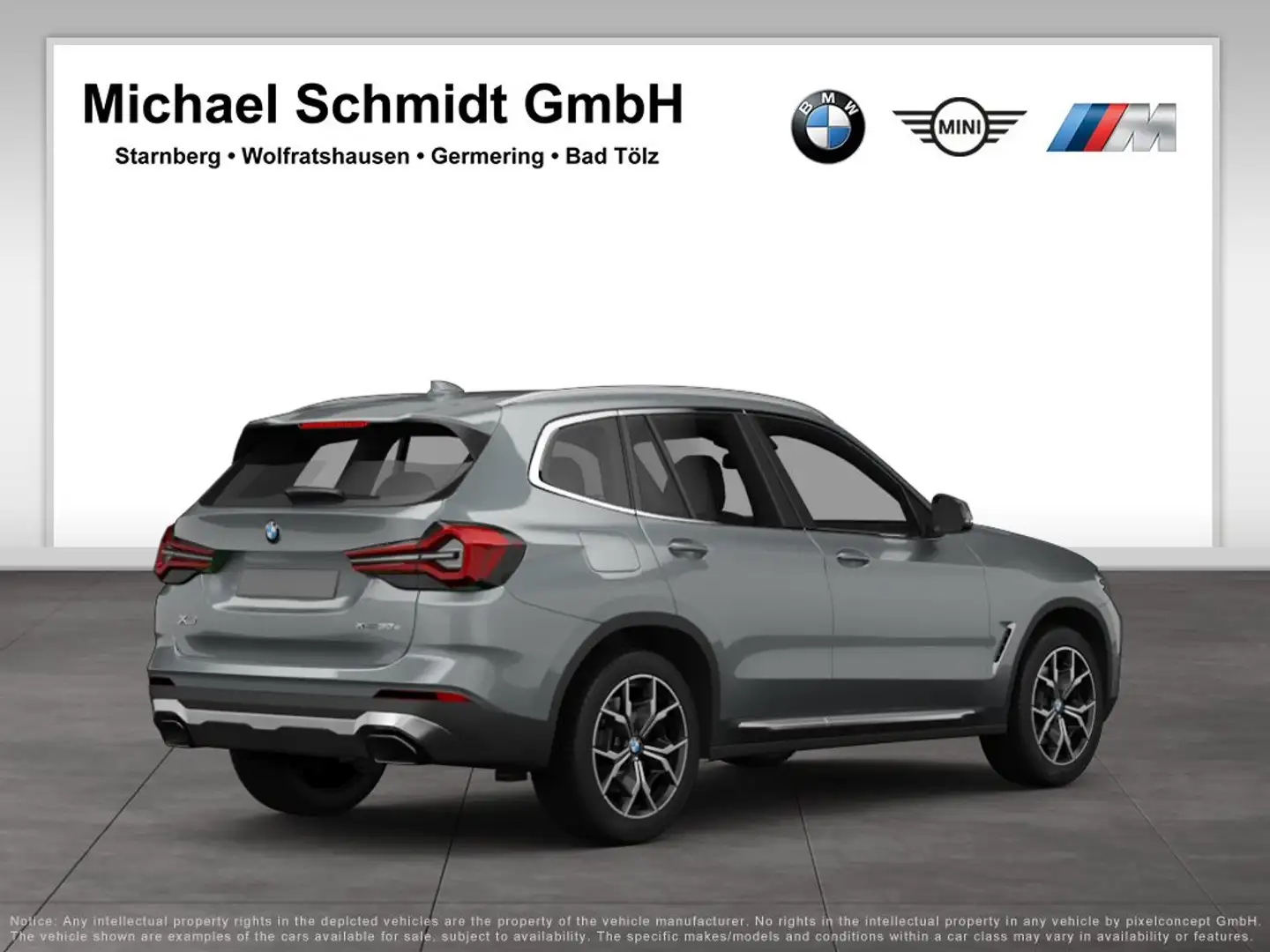 BMW X3 M 40i *21"*LC Prof.*HUD*H/K*DAB*AHK*Standhzg.*Pano*L Grau - 2