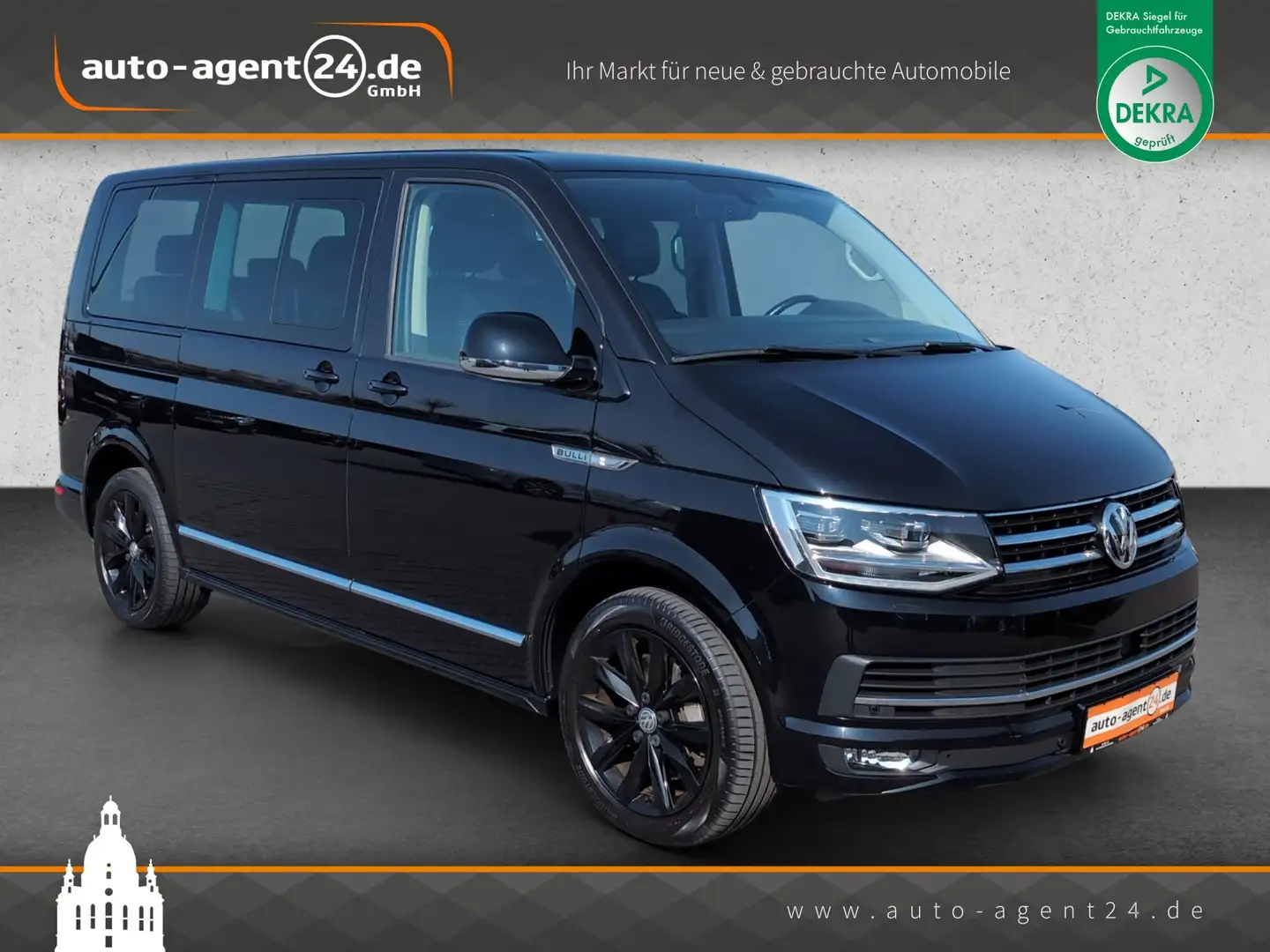 Volkswagen T6 Multivan 2.0 TDI Highl./Memo/StHzg/el.Heck. Schwarz - 1