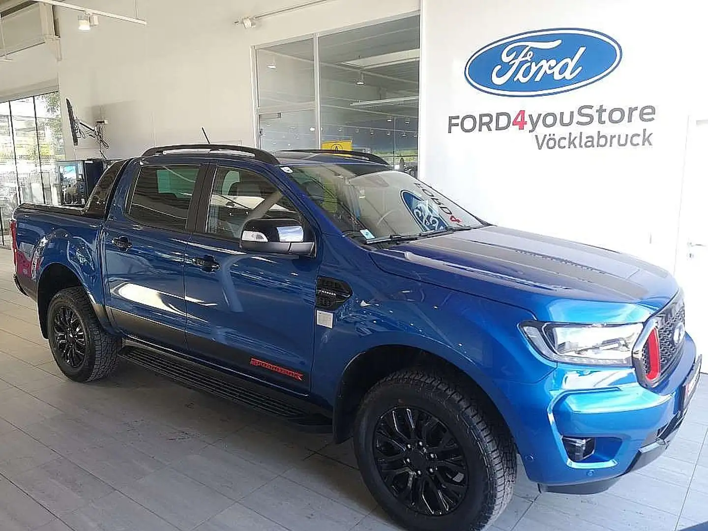 Ford Ranger Ranger Doppelkabine Wildtrak 4x4 2,0 EcoBlue Aut. Blau - 1