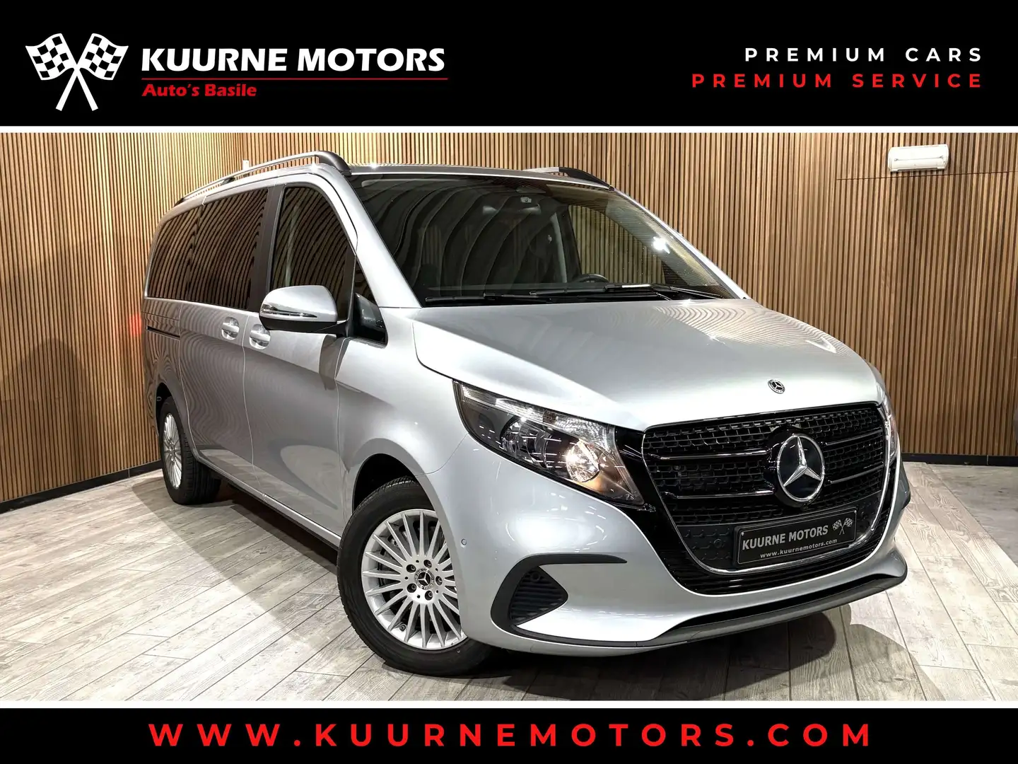 Mercedes-Benz V 250 d 9G-Tr Lang 7pl Alu/Cam/Gps/Carplay *2j garantie* Argent - 1