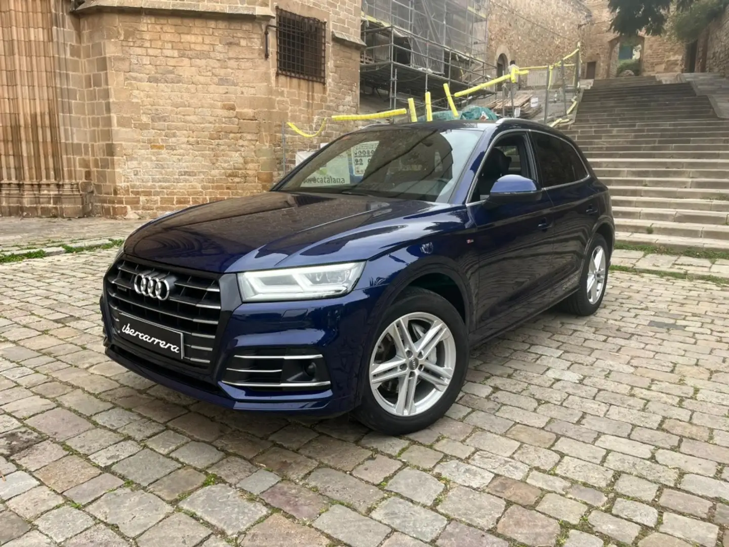 Audi Q5 55 TFSIe S line quattro-ultra S tronic Bleu - 1