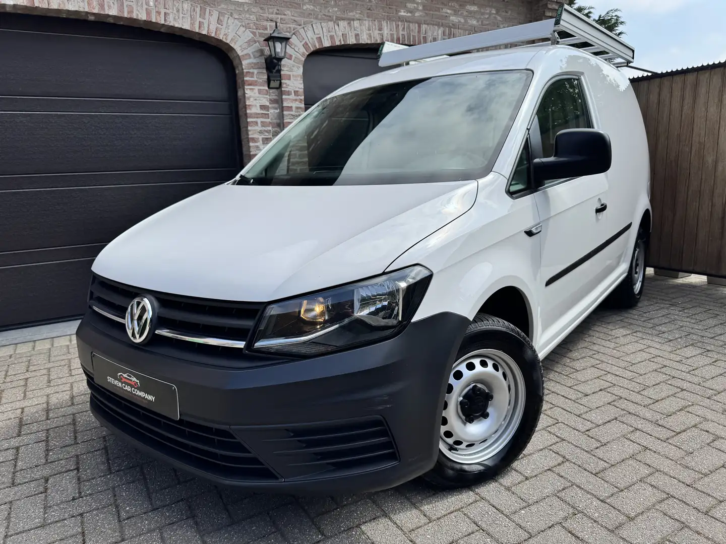 Volkswagen Caddy | LICHTE VRACHT | AIRCO | DAKREK | TREKHAAK | Blanc - 1