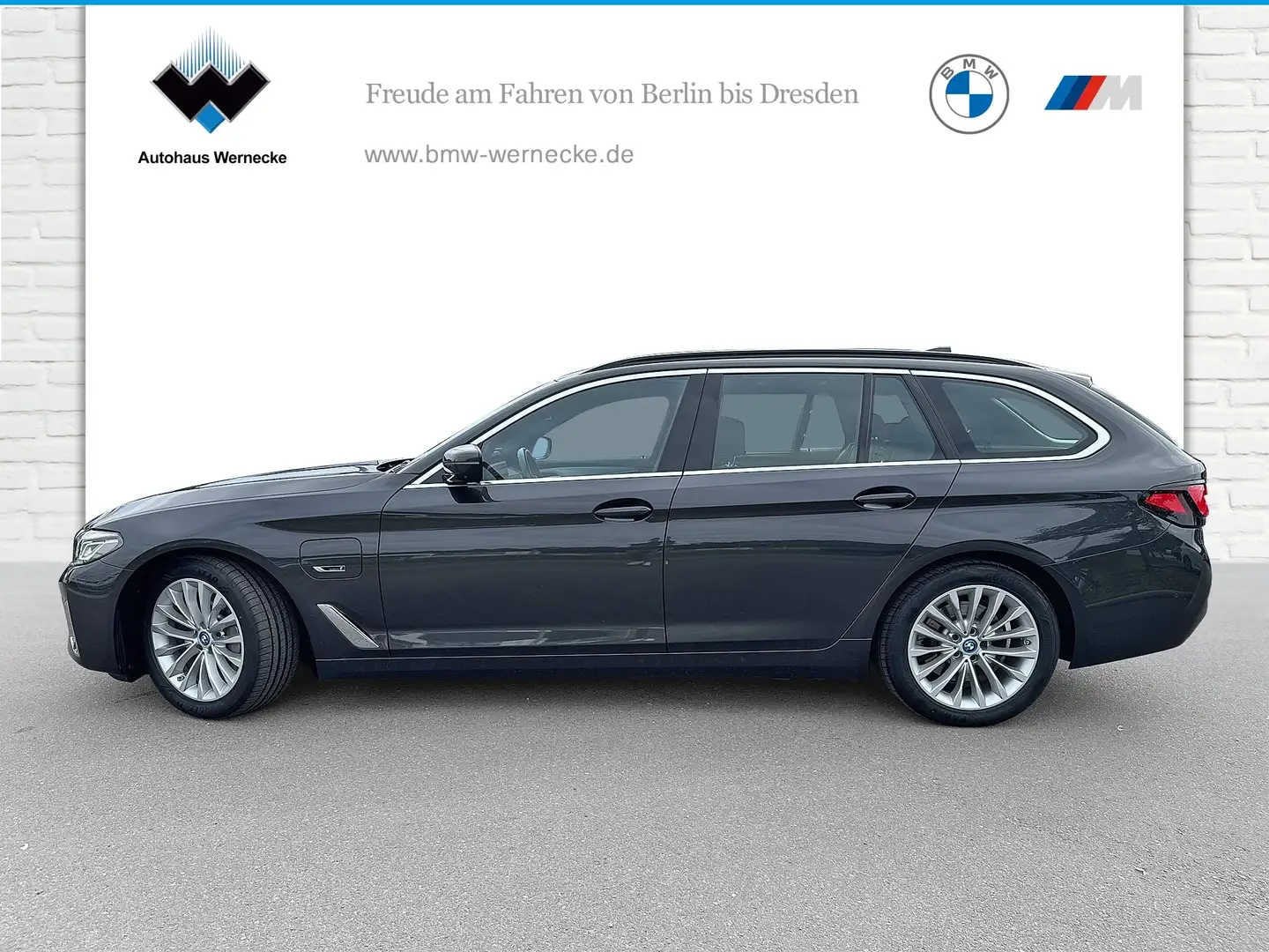 BMW 530 e Touring Head-Up HK HiFi DAB LED WLAN Shz Gris - 2