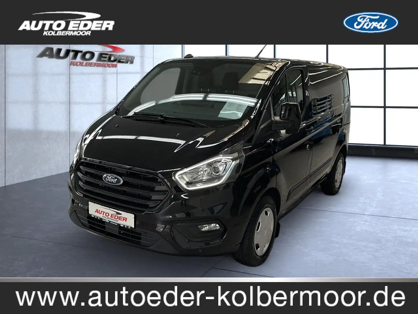Ford Transit Custom Kasten Trend 300 L1 H1 Navi Klima Zwart - 1