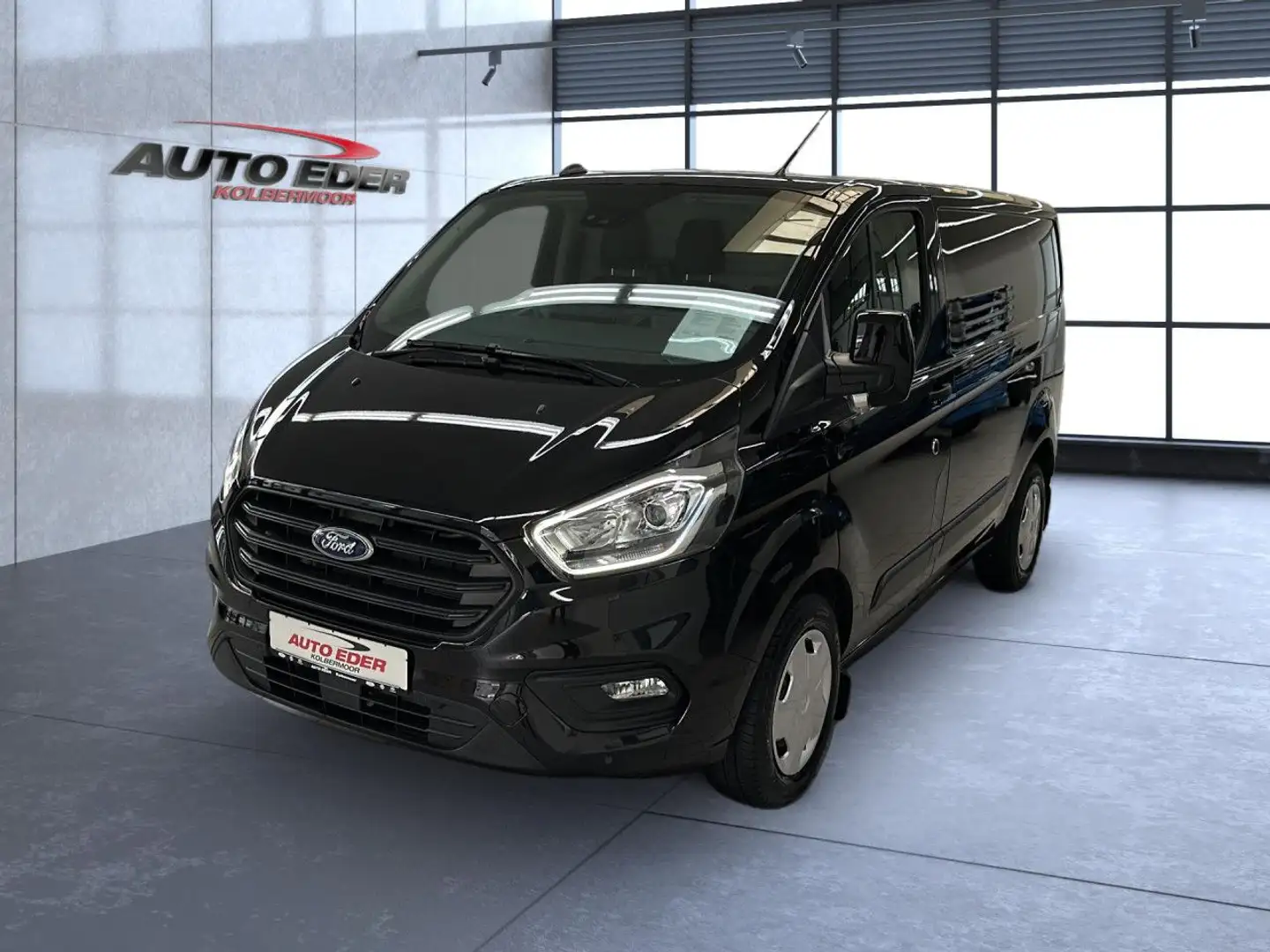Ford Transit Custom Kasten Trend 300 L1 H1 Navi Klima Zwart - 2