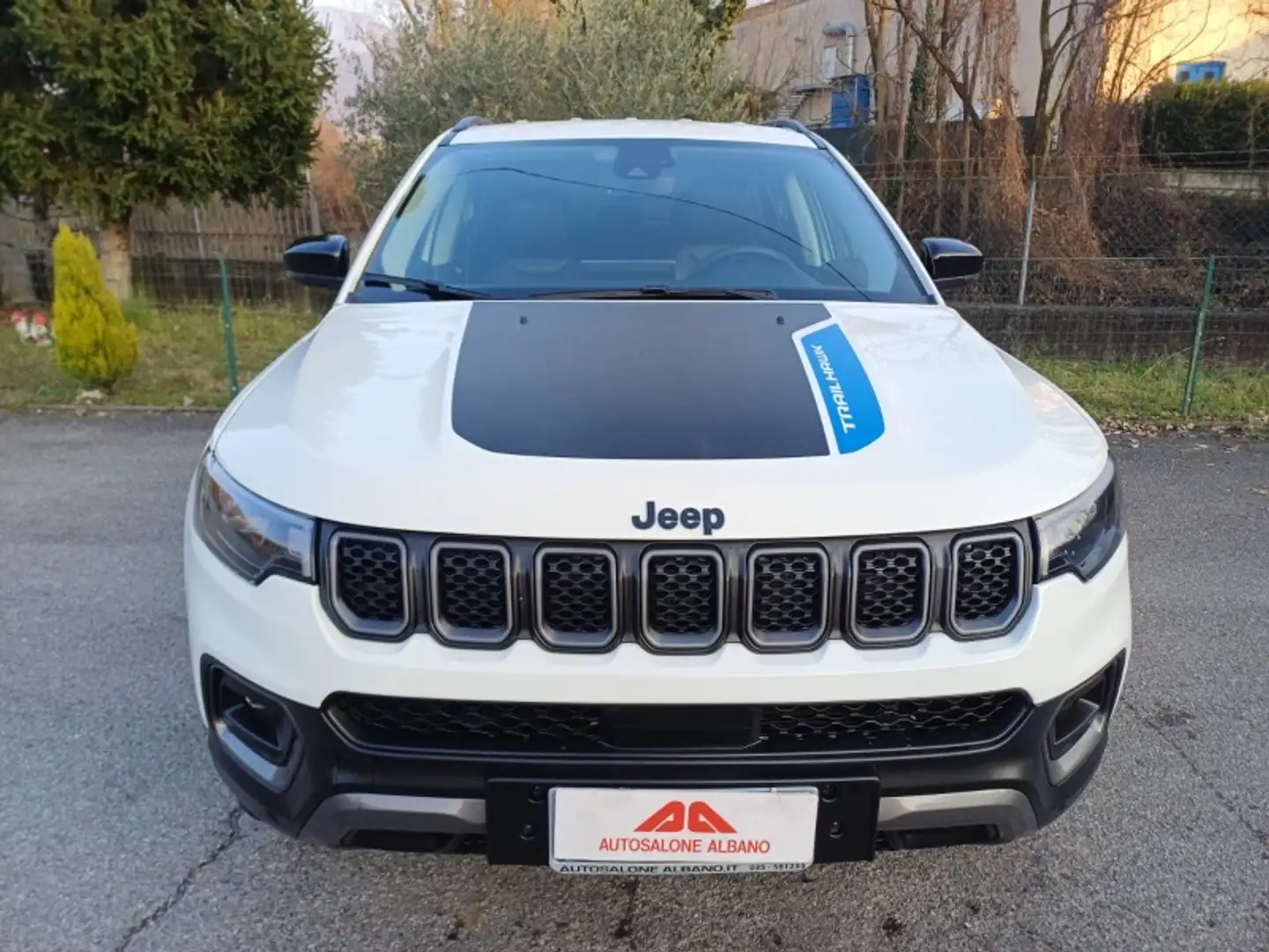 Jeep Compass 1.3 turbo t4 phev Trailhawk 4xe auto Bianco - 2