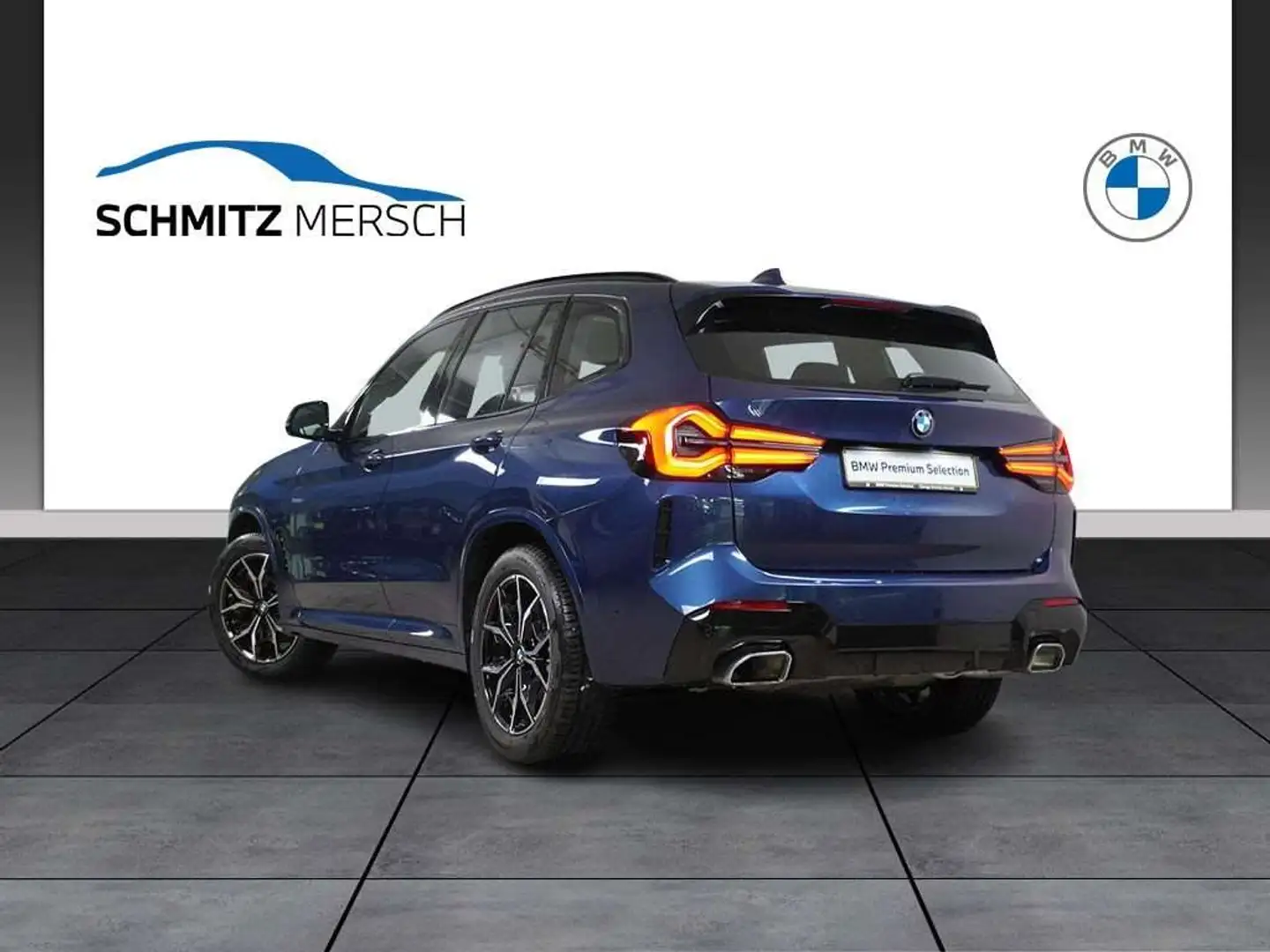 BMW X3 xDrive30d M Sportpaket  HiFi DAB LED Bleu - 2