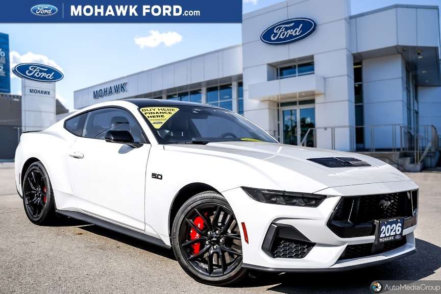 2026 Ford Mustang GT PREM FASTBACK - 1 OWNER/NAVI/LEATHER/PONY PKG