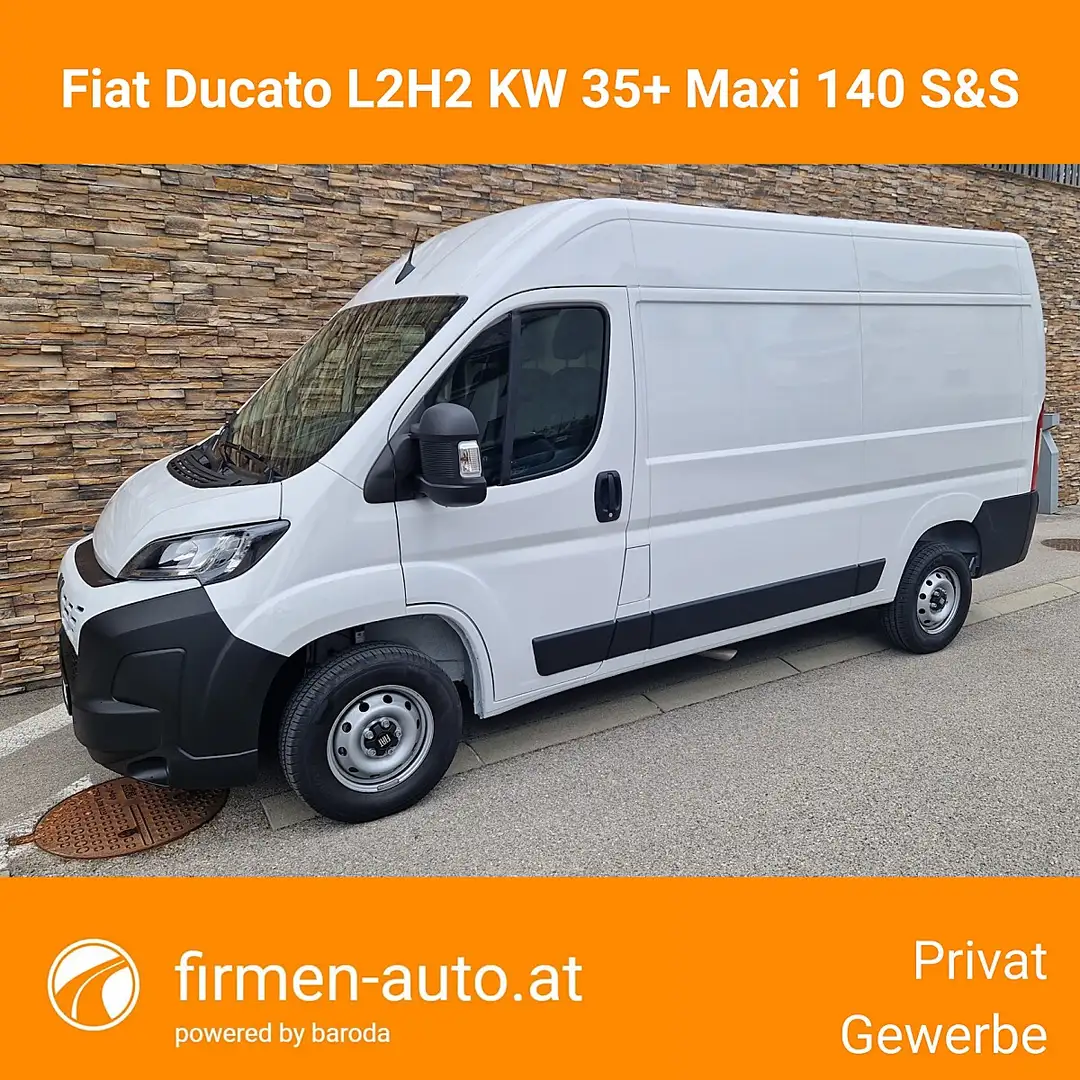 Fiat Ducato 35+ L2H2 BlueHDi 140 S&S Weiß - 1