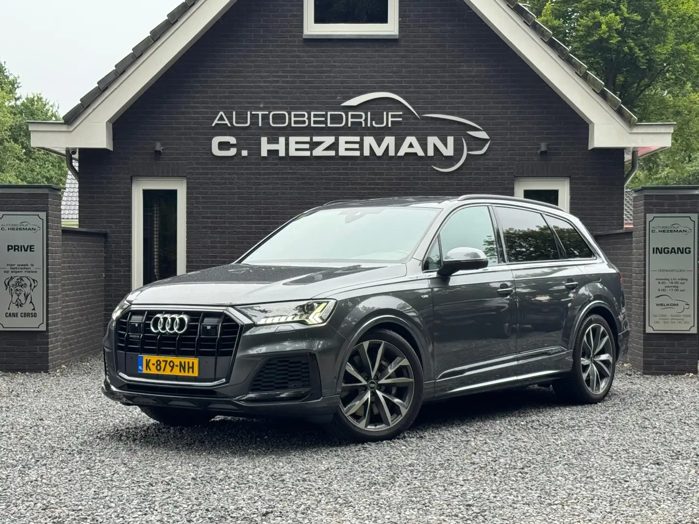 Audi Q7 55 TFSI e quattro Pro Line S Line Comp Matrix Adap Grau - 2