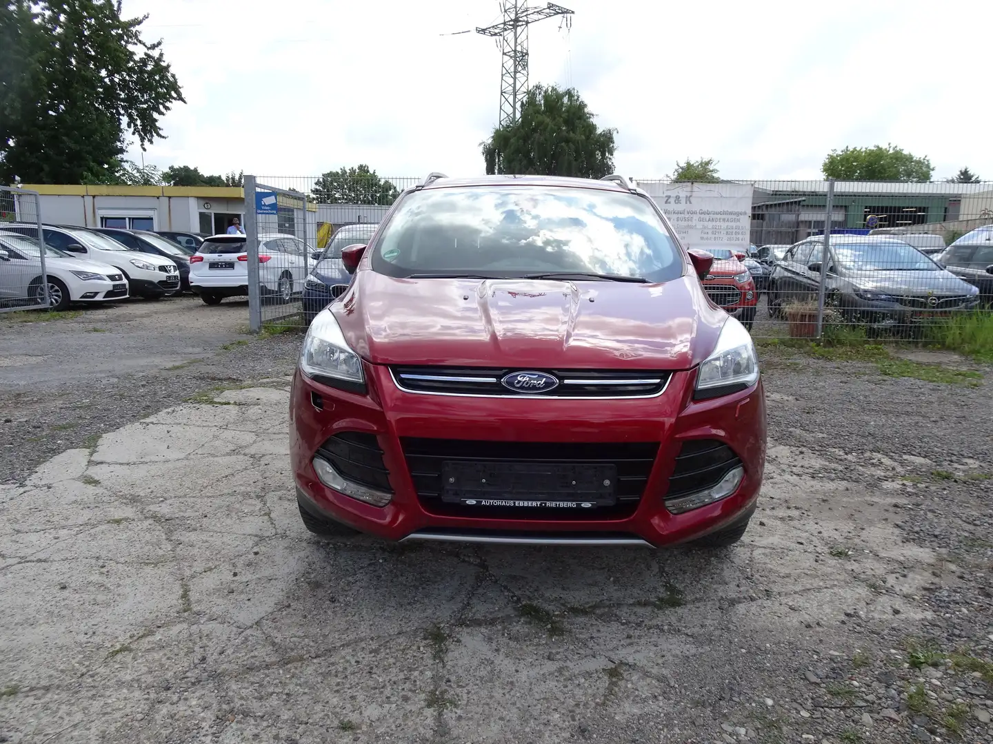 Ford Kuga Titanium 1.5 Klimaautomatik PDC Rojo - 1