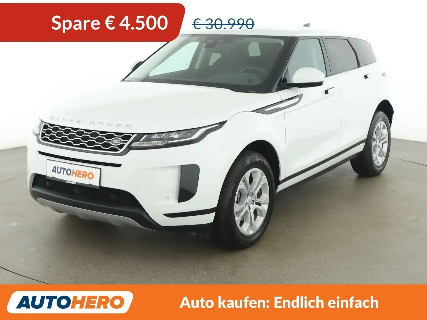 Land Rover Range Rover Evoque D150 Mild-Hybrid HSE Aut. *SPUR*CAM*PDC* Weiß - 1