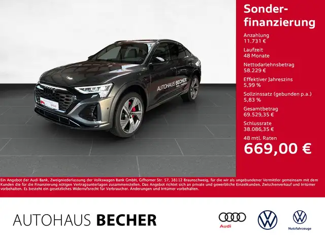 Audi Q8 e-tron Sprtb S line 50 quattro /Navi/Pano/LED