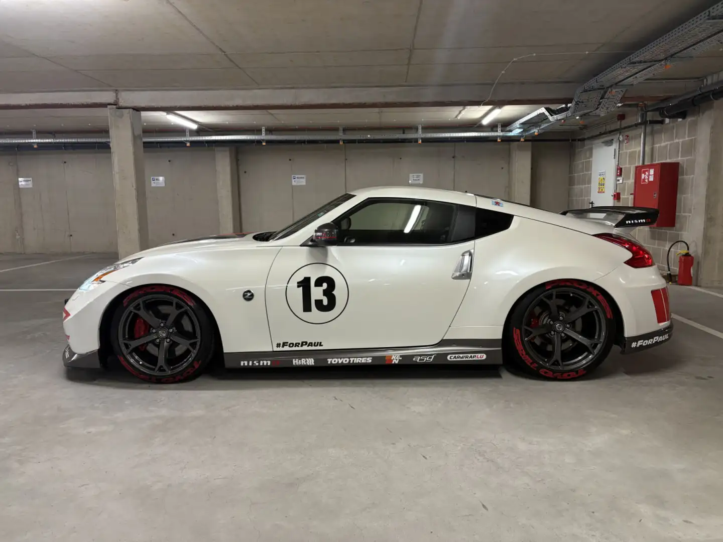 Nissan 370Z 370 Z Coupe Nismo/Komplett neues KW V3 Gewindefahr Weiß - 1