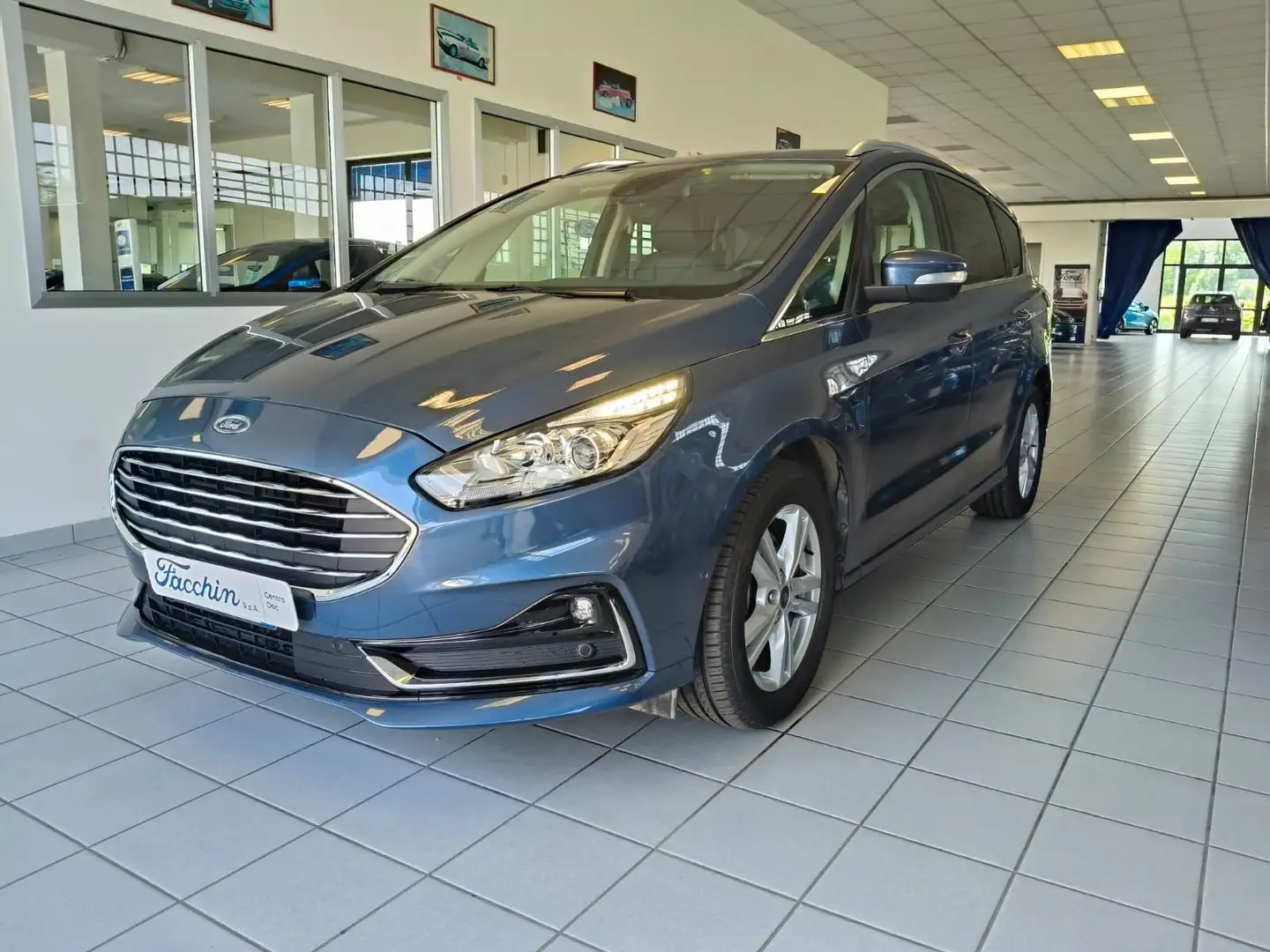 Ford S-Max 2.5 FHEV 190cv Titanium 7p. Cvt Azul - 1