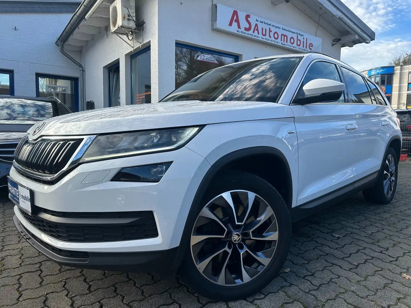 Skoda Kodiaq 2.0 TDI Drive 125 4x4 Aut+PANORAMA+ACC+KLIMATR+LED Blanc - 1