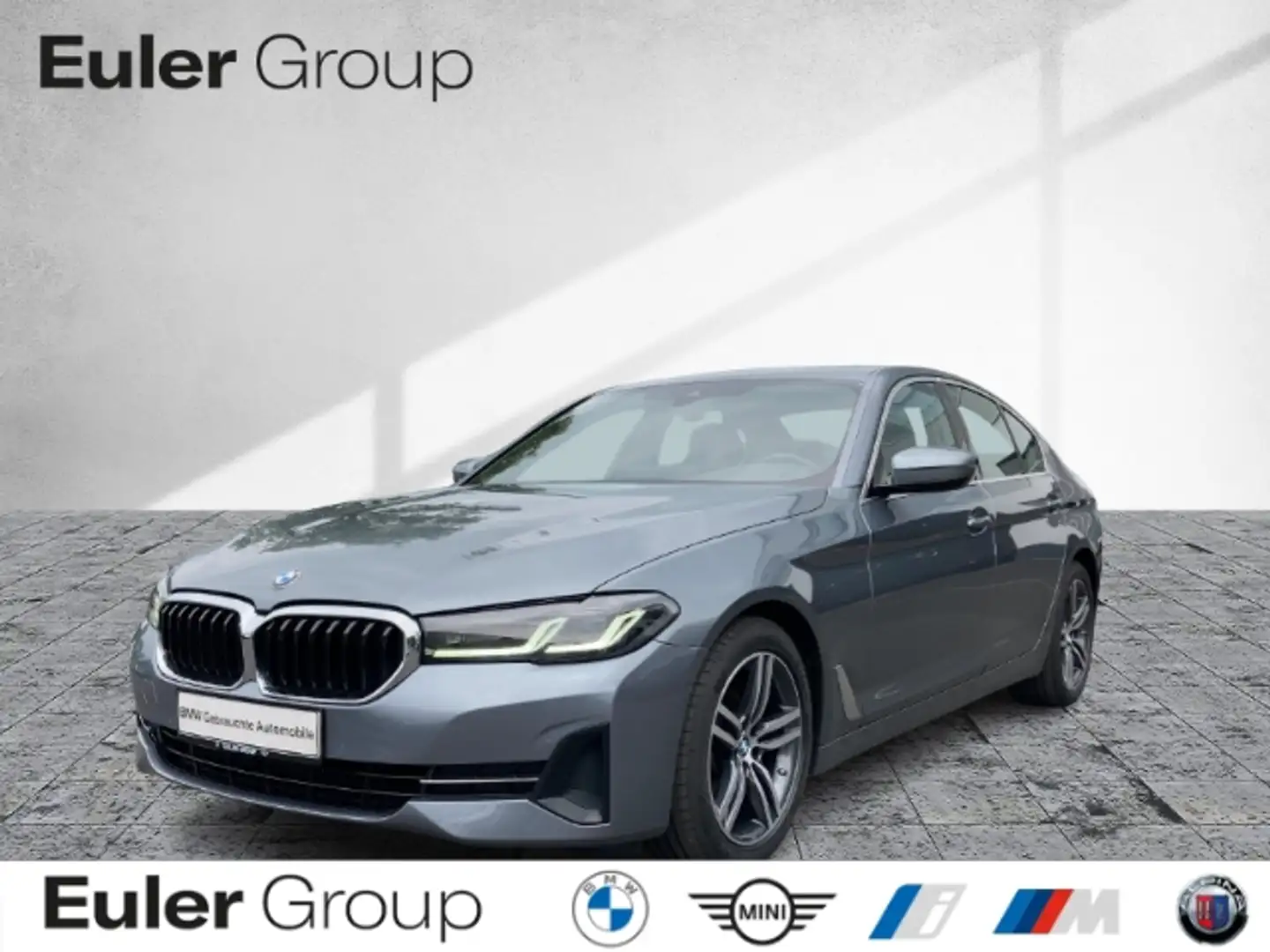 BMW 520 d Limousine AHK-klappbar AHK Navi Digitales Cockpi Blau - 1