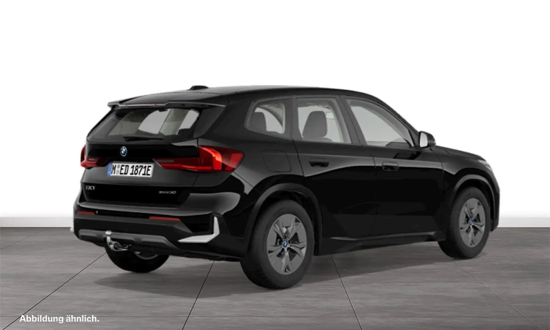 BMW iX1 xDrive30 ANH.KUPPLUNG+ADAPFT.FAHRWERK+DAB TUNER Schwarz - 2