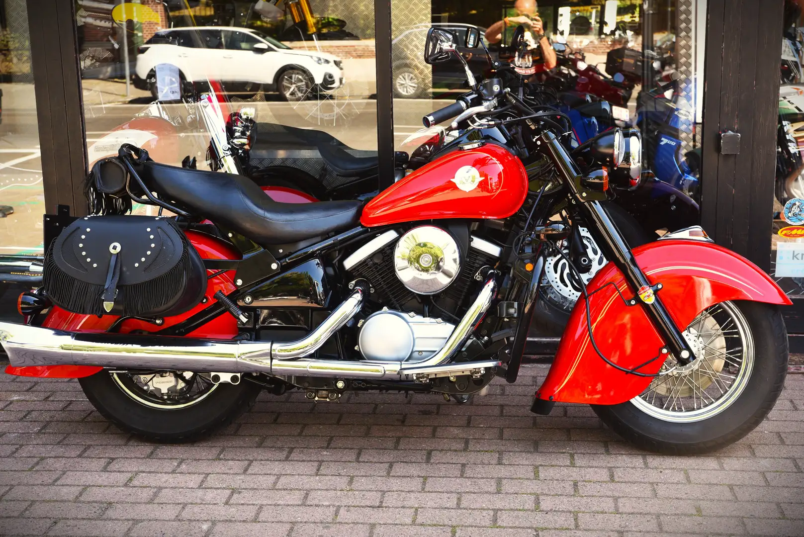 Kawasaki VN 800 DRIFTER ***MOTO VERTE*** Rouge - 2
