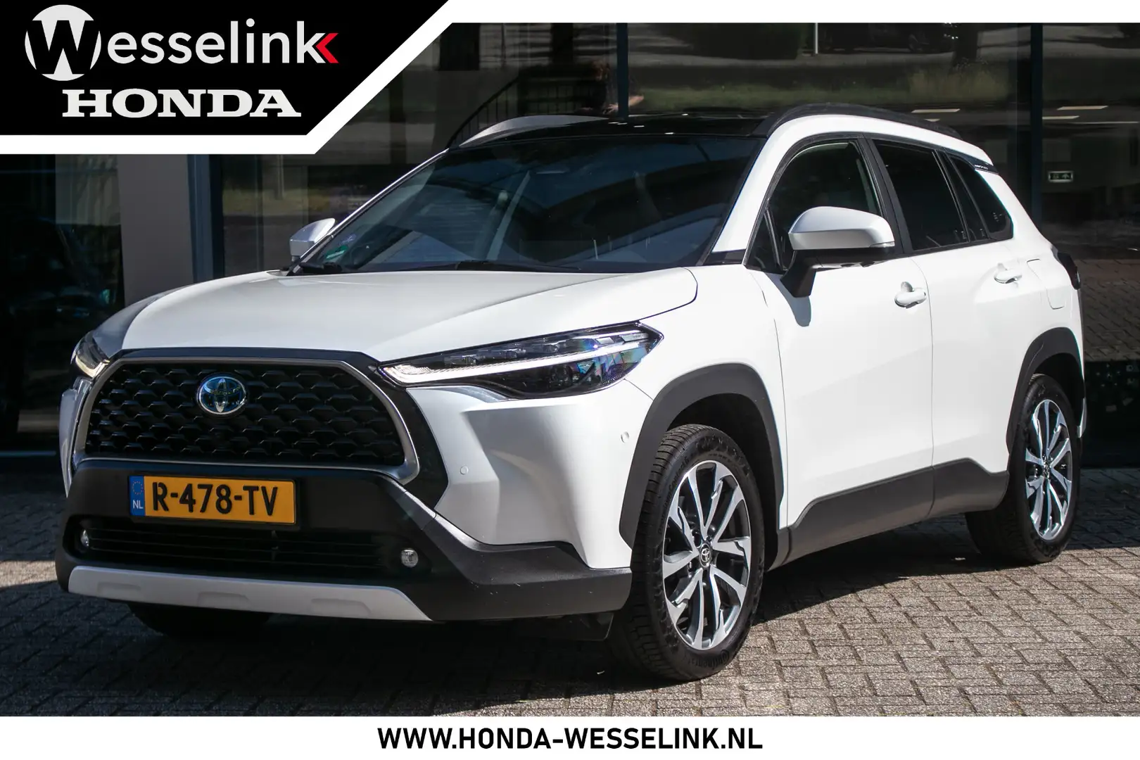 Toyota Corolla Cross 2.0 High Power Hybrid Launch Edition - All in rijk Wit - 1
