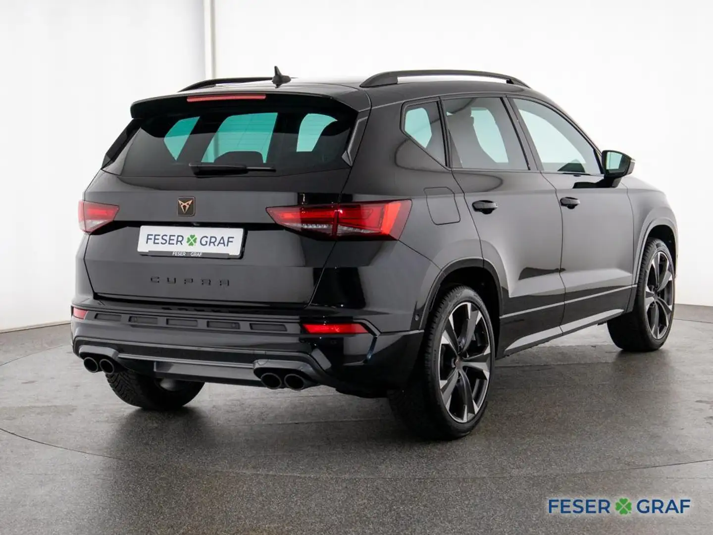 CUPRA Ateca 2.0 TSI 4Drive DSG LED / AHK / ACC / el. Heckklapp Schwarz - 2