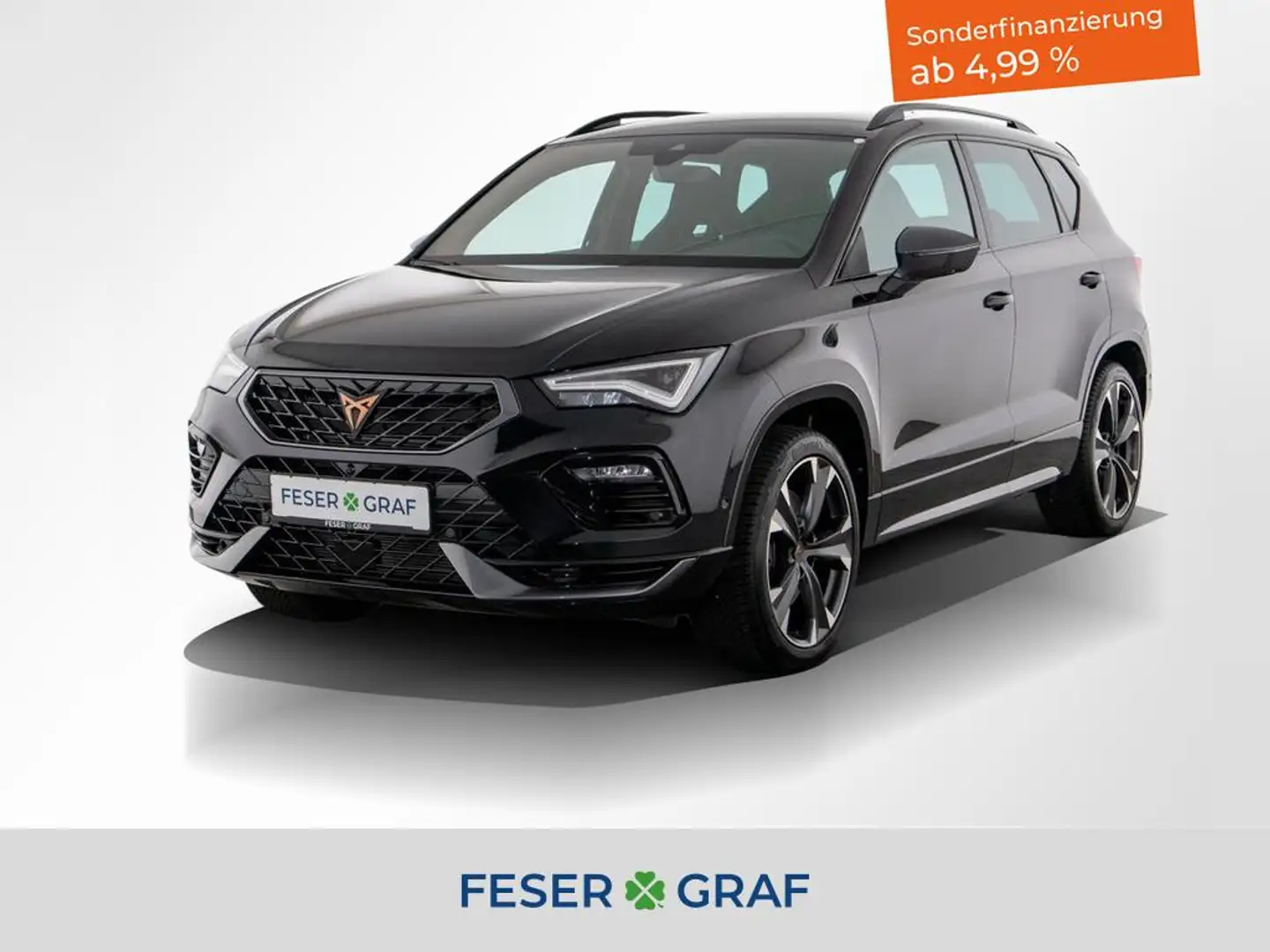 CUPRA Ateca 2.0 TSI 4Drive DSG LED / AHK / ACC / el. Heckklapp Noir - 1