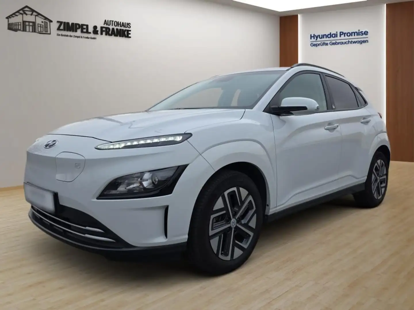 Hyundai KONA Elektro Edition 30plus Sitzheizung, Klimaau Blanc - 1