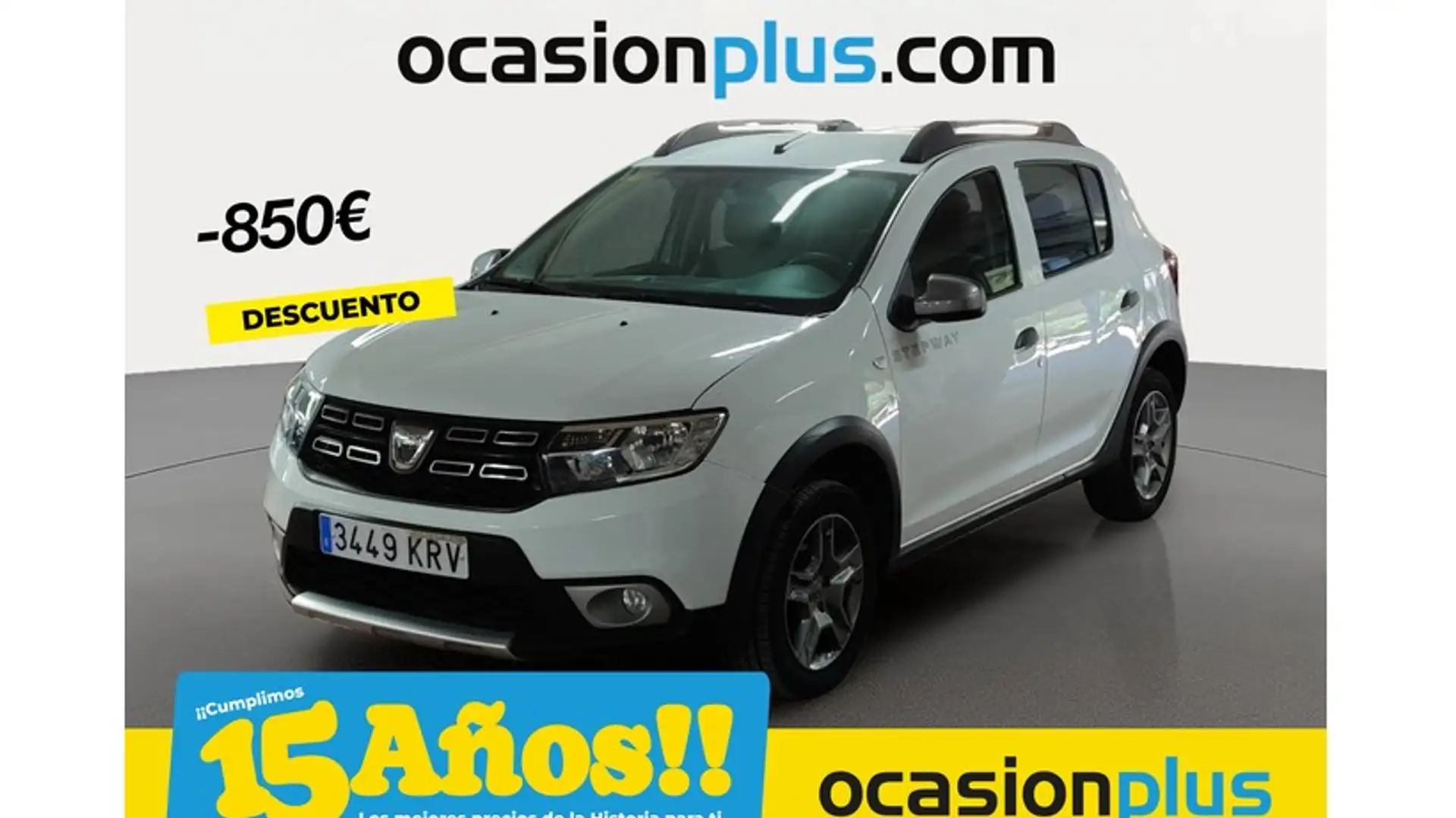 Dacia Sandero 0.9 TCE Stepway Essential 66kW Blanco - 1