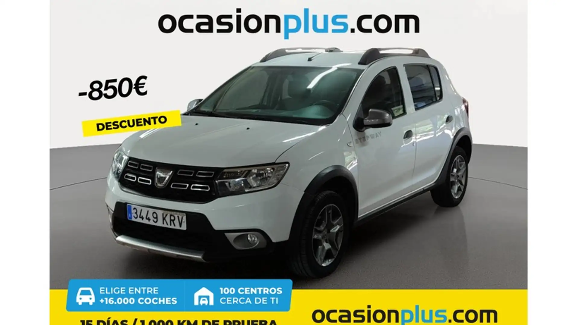 Dacia Sandero 0.9 TCE Stepway Essential 66kW Weiß - 1