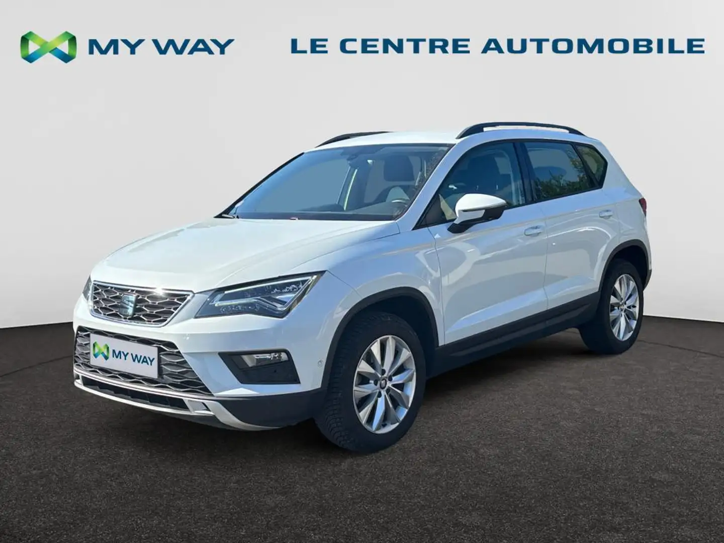 SEAT Ateca 1,4 TSI STYLE 5T 110 DG6 A7 Blanc - 1