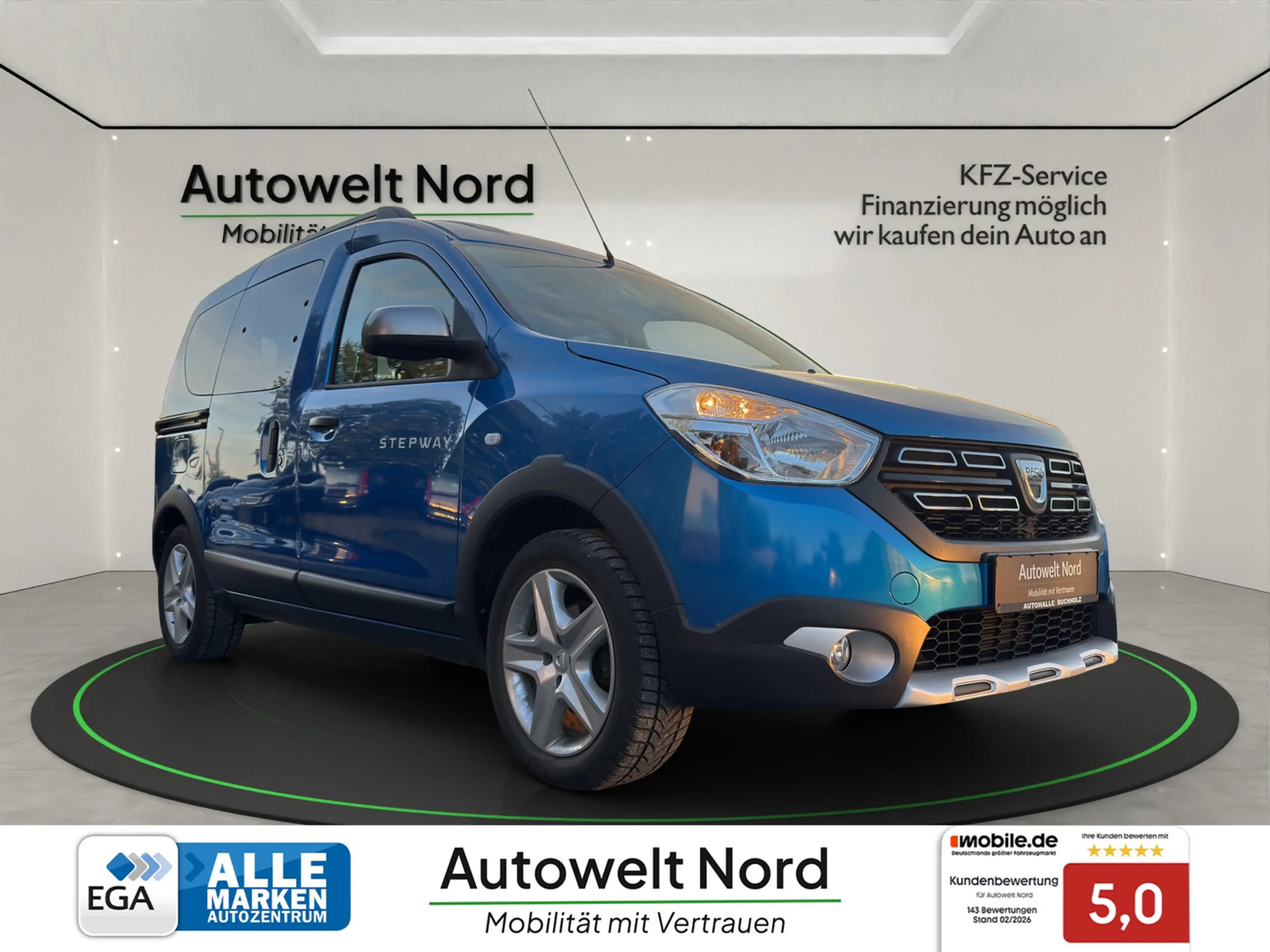 Dacia Dokker Stepway Celebration~KLIMA~PDC~SHZ~NAVI~TEMPO~SCHEC — photo 3