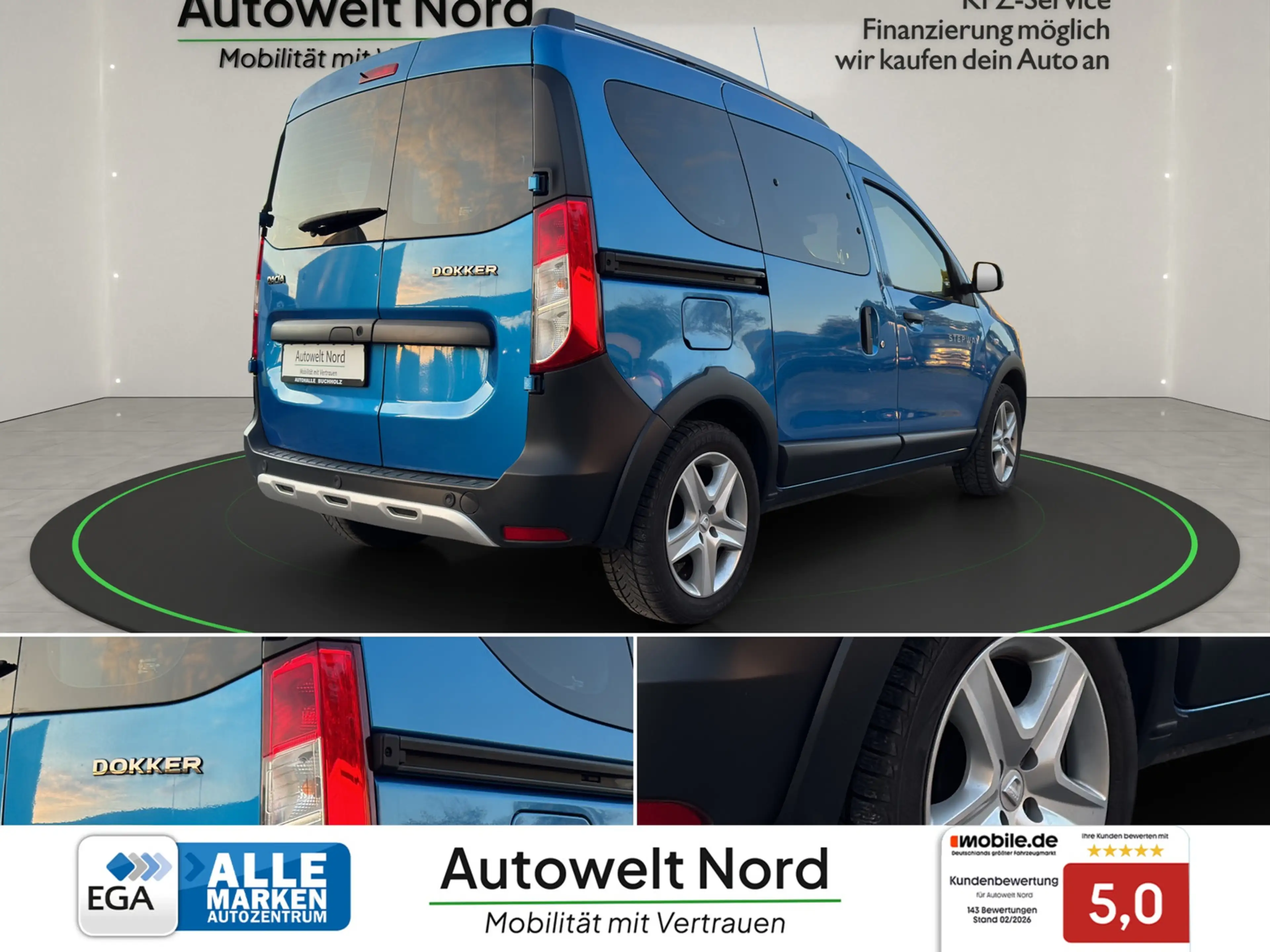Dacia Dokker Stepway Celebration~KLIMA~PDC~SHZ~NAVI~TEMPO~SCHEC — photo 5