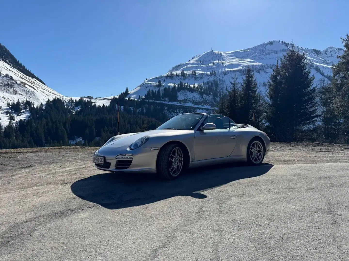 Porsche 997 911 Carrera 4 S Cabrio II DSG Silber - 1