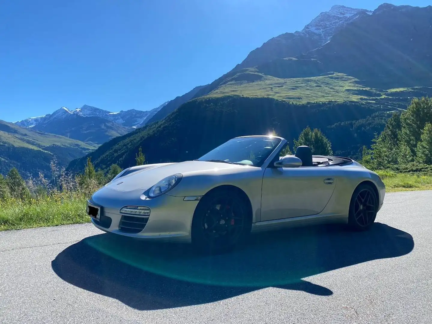 Porsche 997 911 Carrera 4 S Cabrio II DSG Silber - 2