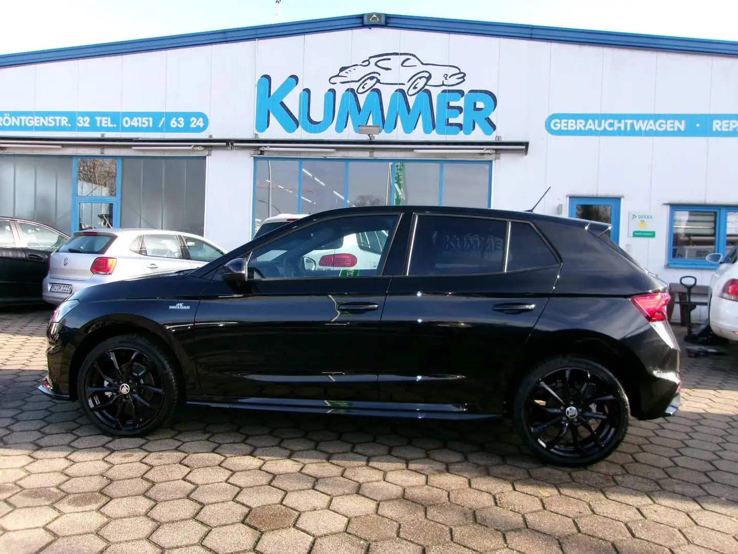 Skoda Fabia Monte Carlo DSG Black Edition Winterreifen Schwarz - 1