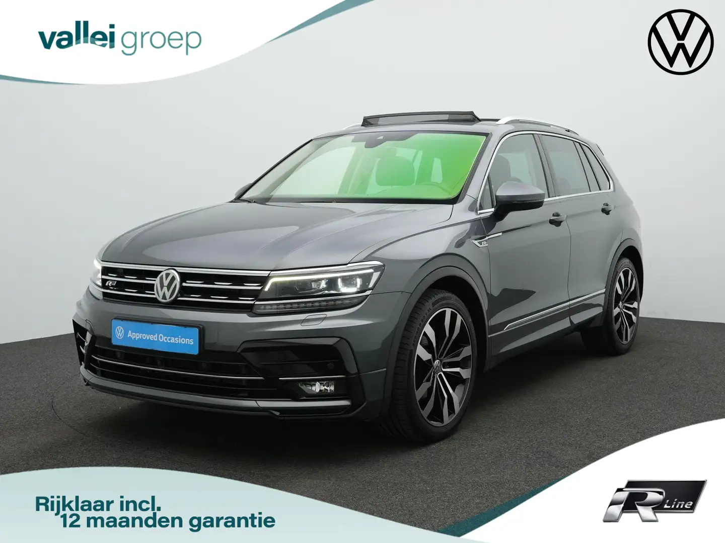 Volkswagen Tiguan 2.0 TDI 150 pk DSG R-Line | Panoramadak | Trekhaak Gris - 1