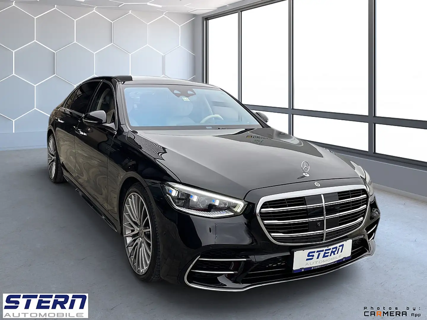 Mercedes-Benz S 580 e lang *AMG*LANG*ALLRAD-LENKUNG*360GRAD*LUFT* Noir - 2