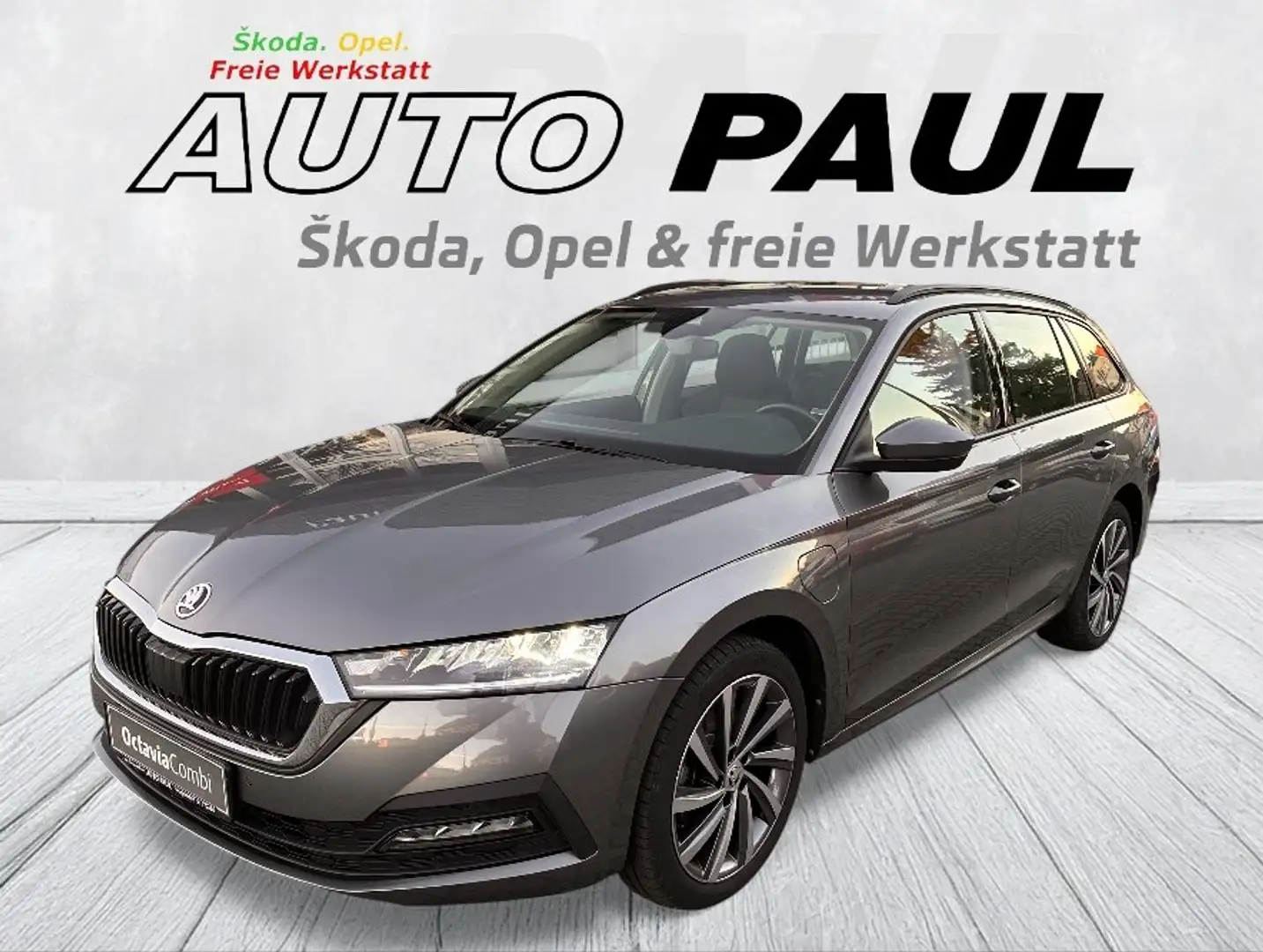 Skoda Octavia Ambition Automat*Voll LED*Sitz&Lenkradheiz*18"LMF Grau - 1