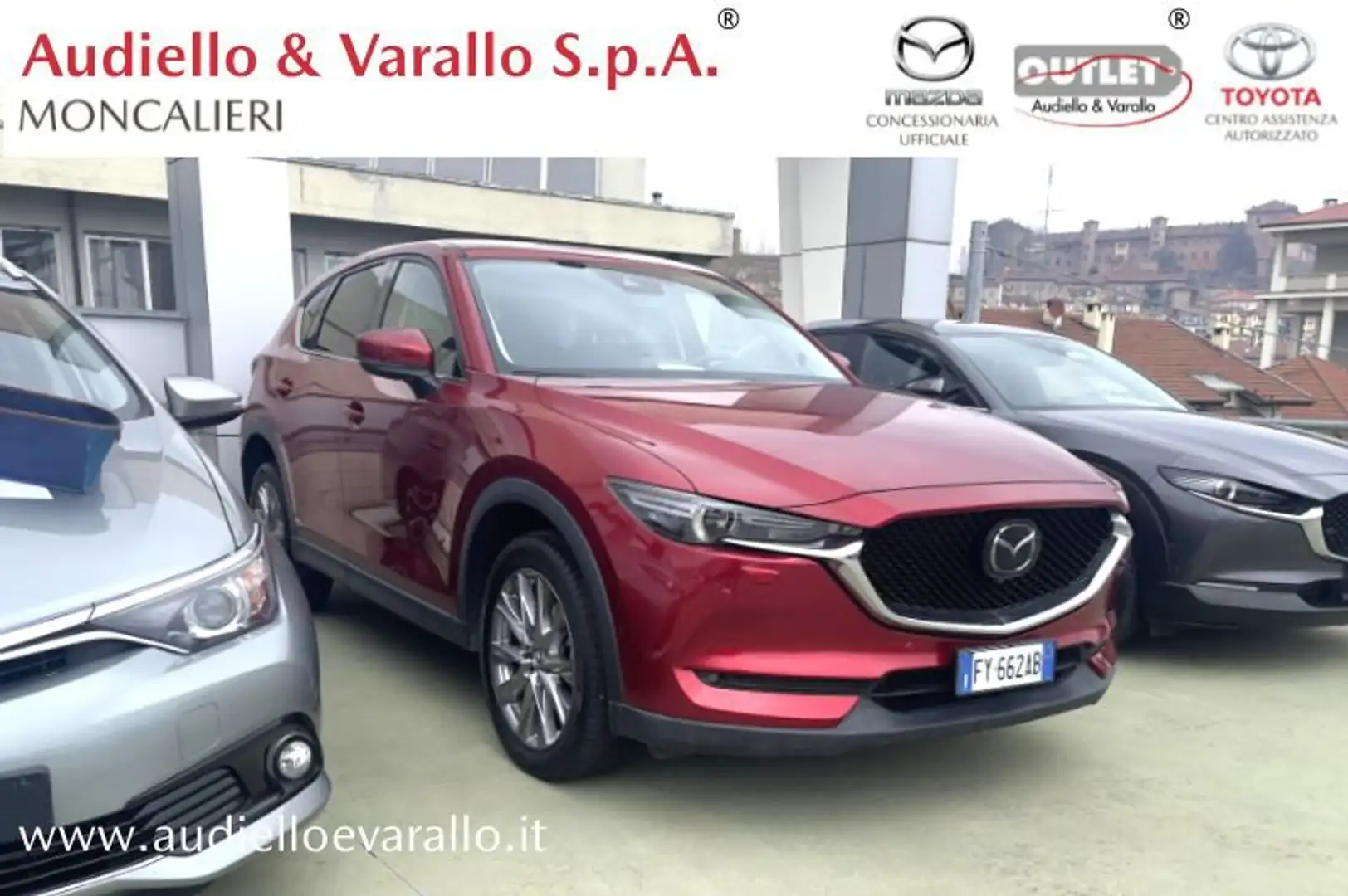 Mazda CX-5 2.2L Skyactiv-D 184 CV AWD Exceed  AUTO Rouge - 1